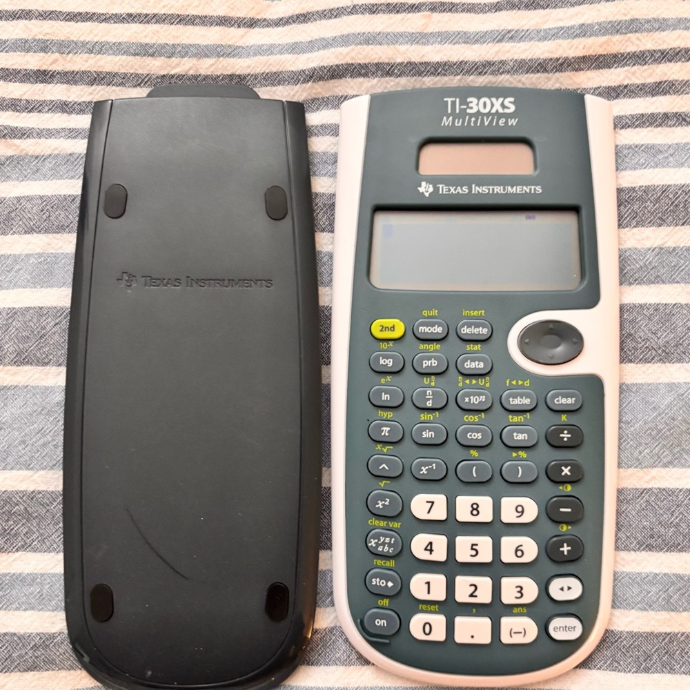 Texas Instruments TI-30XS MultiView Calculator - Black and White